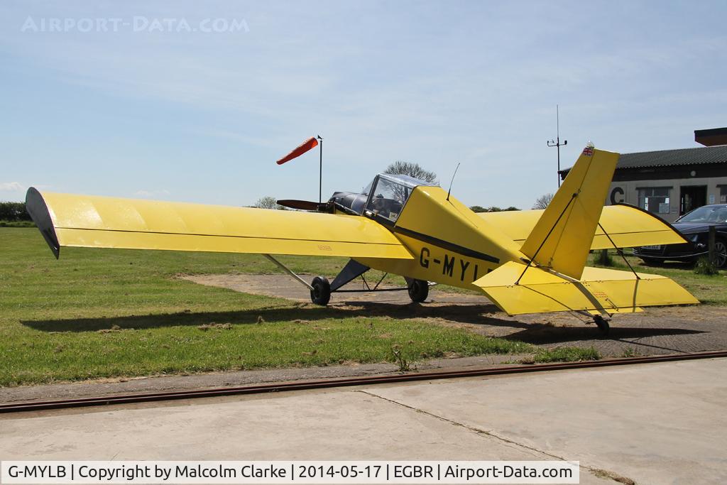G-MYLB, 1993 Team Mini-Max 91 C/N PFA 186-12419, Team Minimax 91, Fishburn Airfield UK, May 2014.