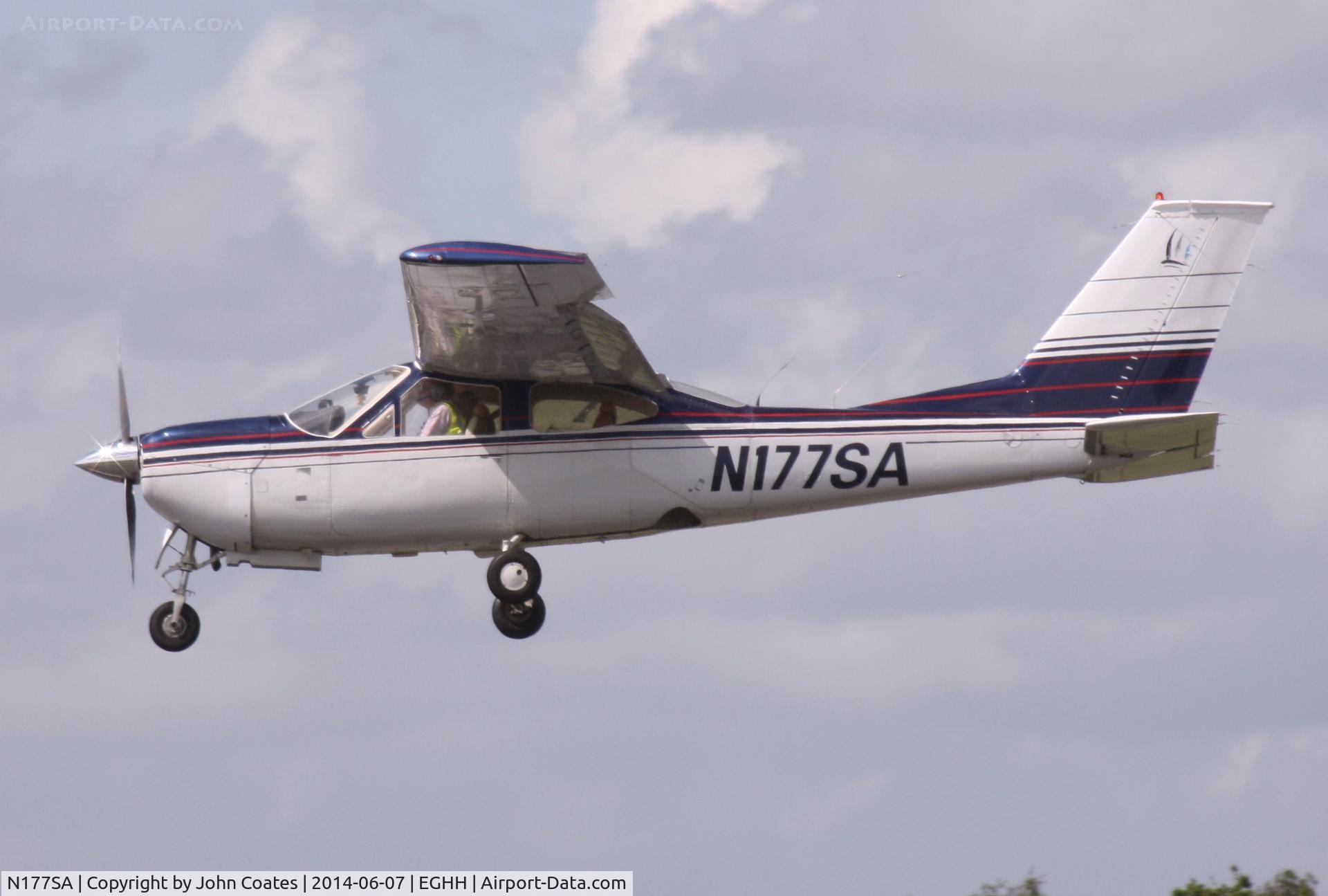 N177SA, 1977 Reims R177RG Cardinal RG C/N F177RG0171, Arriving 26