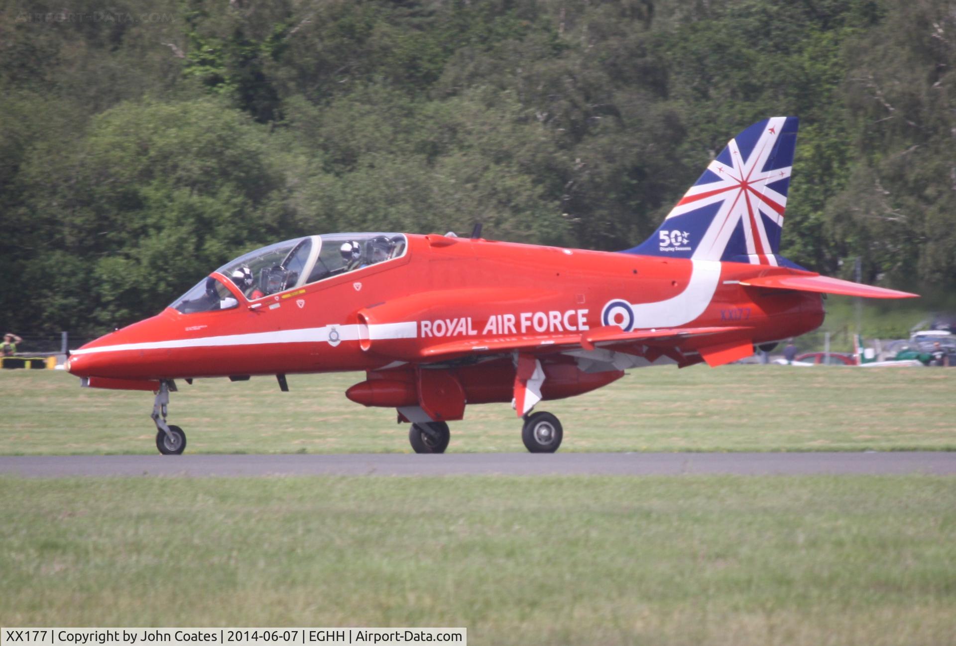 XX177, 1977 Hawker Siddeley Hawk T.1 C/N 024/312024, New tail design