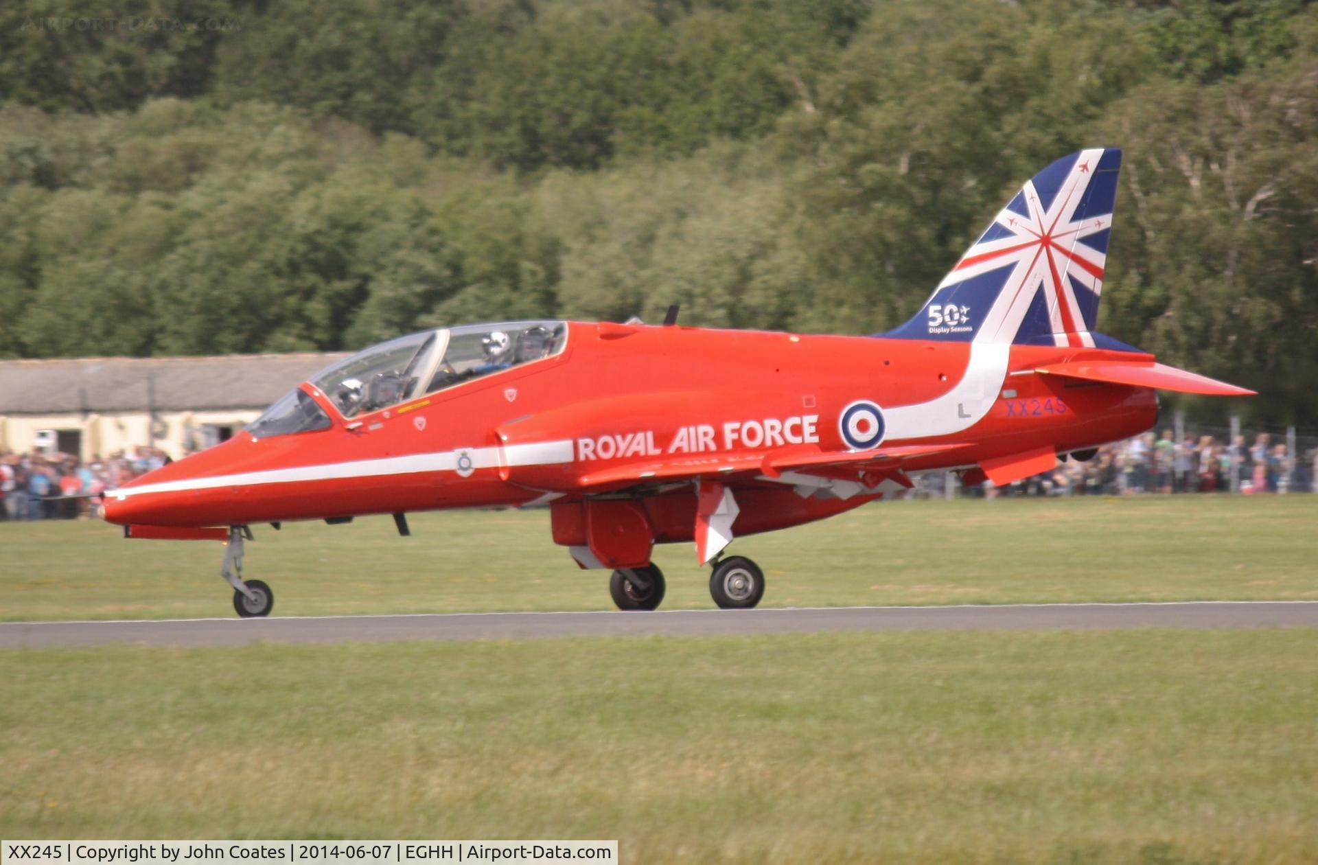 XX245, 1978 Hawker Siddeley Hawk T.1 C/N 081/312081, New tail design