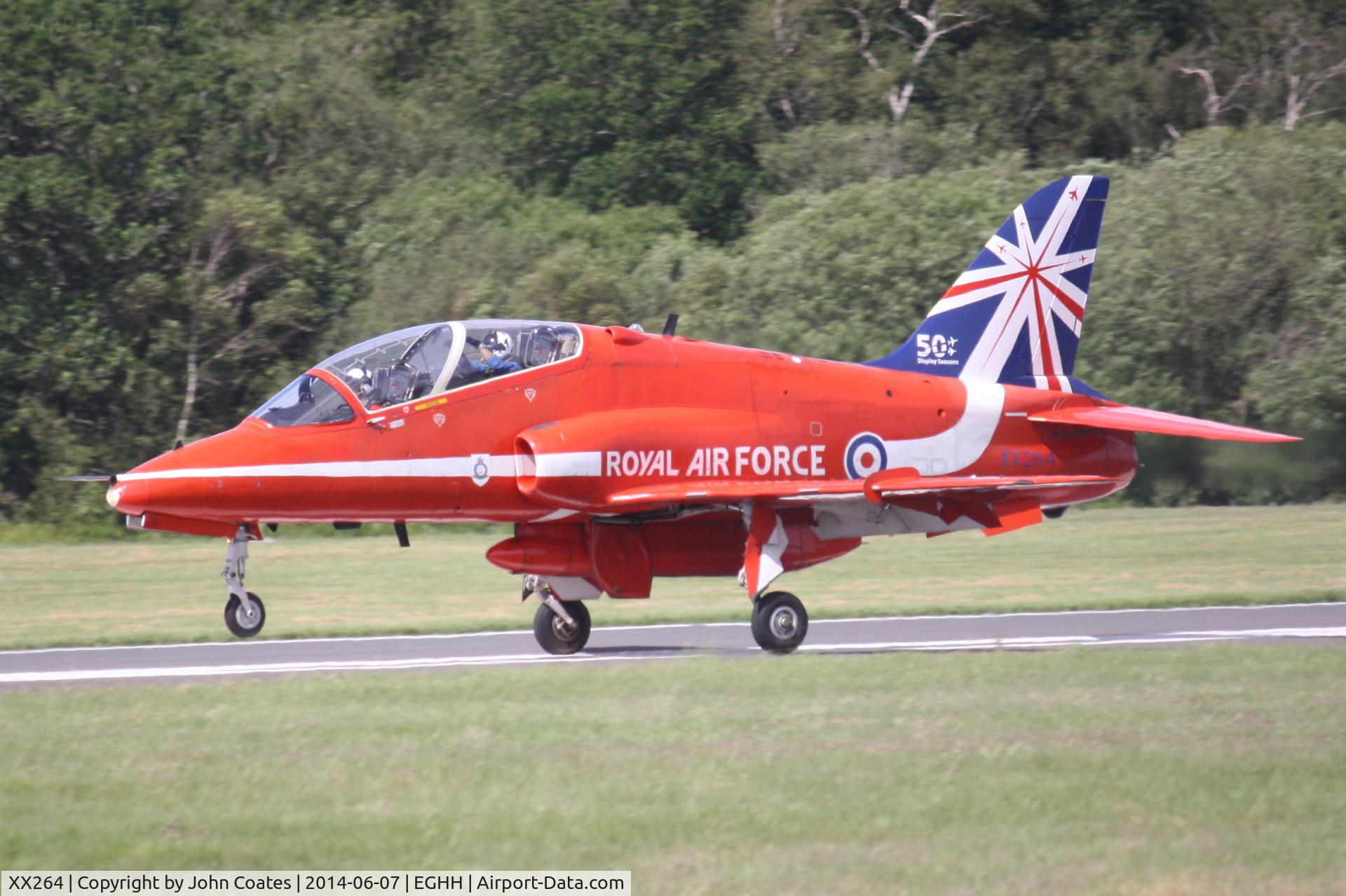 XX264, 1978 Hawker Siddeley Hawk T.1A C/N 100/312100, New tail design
