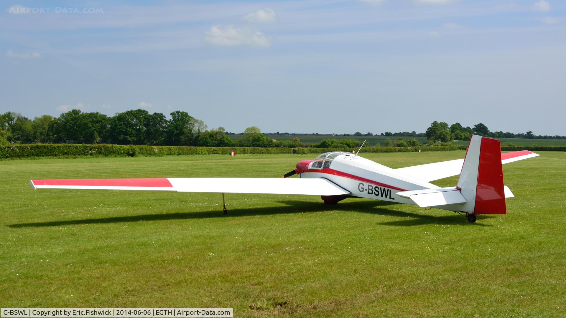 G-BSWL, 1980 Slingsby T-61F Venture T2 C/N 1974, 1. G-BSWL visiting Shuttleworth (Old Warden) Aerodrome.