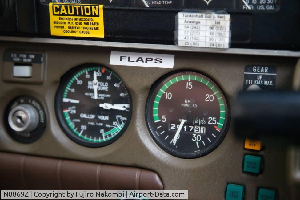 N8869Z, 1981 Piper PA-28RT-201T Arrow IV C/N 28R-8131117, 1981 Piper PA-28RT-201T