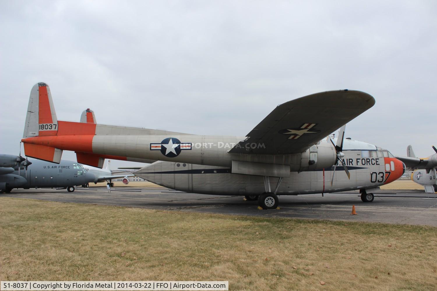 51-8037, 1951 Fairchild C-119J-FA Flying Boxcar C/N 10915, C-119 Flying Box Car