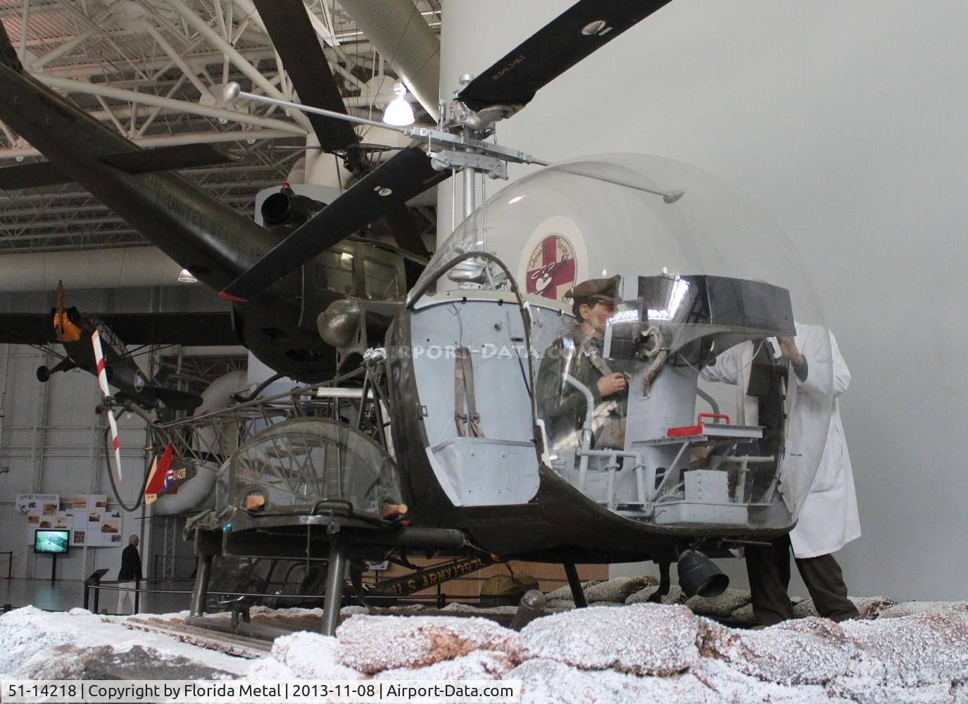 51-14218, Bell OH-13E Sioux C/N 993, OH-13E Sioux at Army Aviation Museum Ft. Rucker Alabama