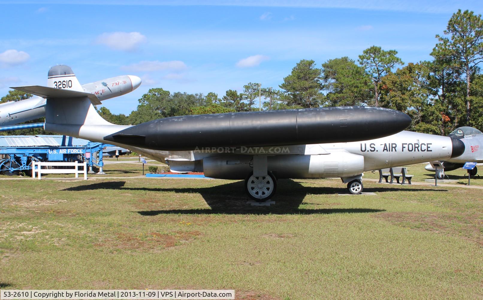 53-2610, 1954 Northrop F-89J Scorpion C/N Not found 53-2610, F-89J Scorpion at Air Force Armament Museum