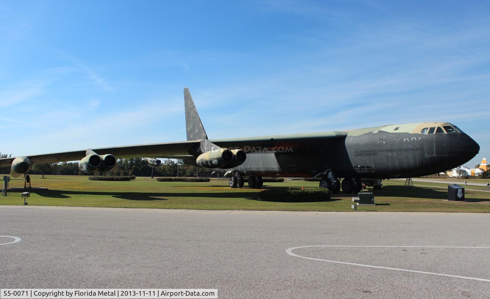55-0071, 1955 Boeing B-52D-55-BO Stratofortress C/N 17193, B-52D Stratofortress at Battleship Alabama