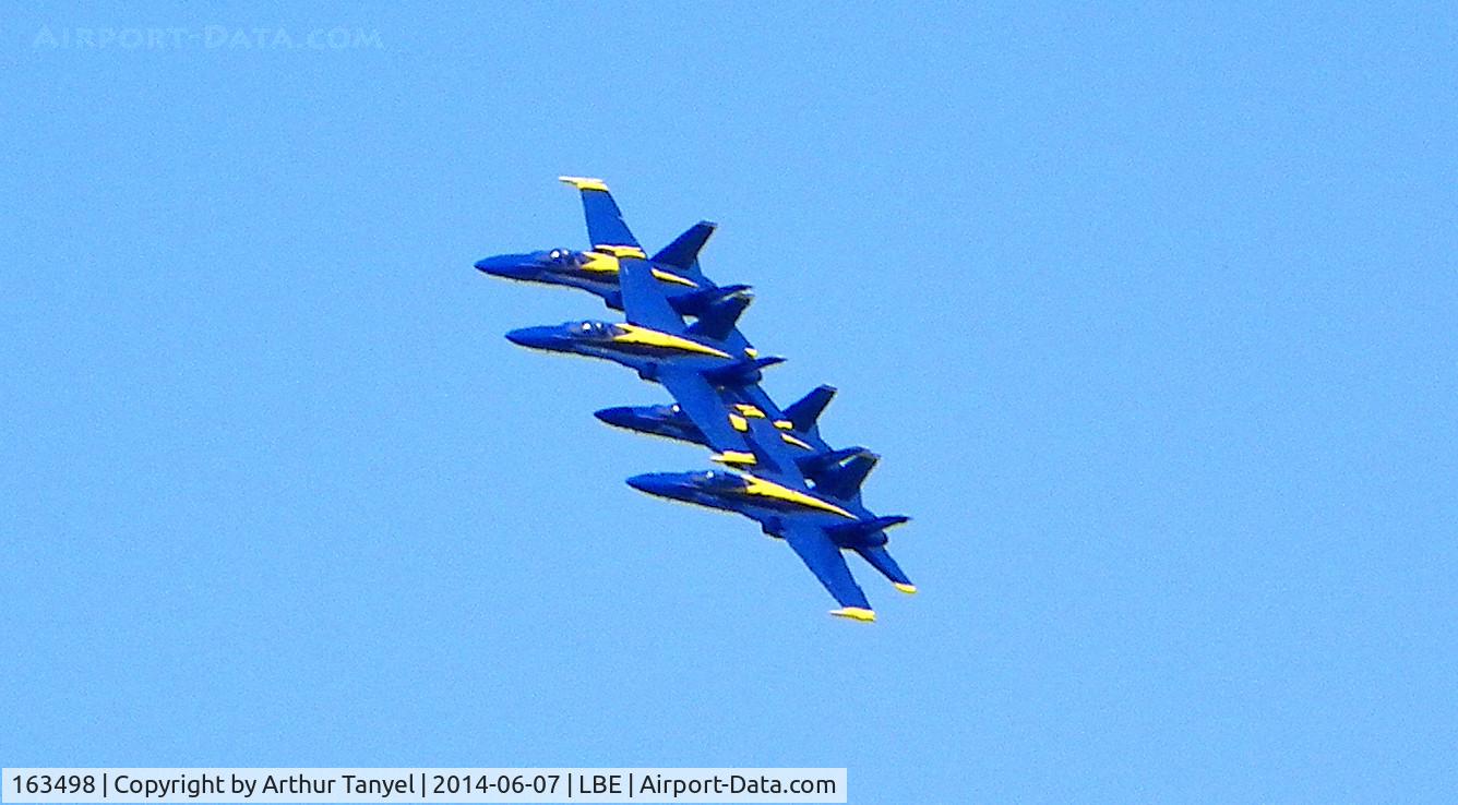 163498, 1988 McDonnell Douglas F/A-18C Hornet C/N 0737/C053, Performing @ the Westmoreland County Airshow