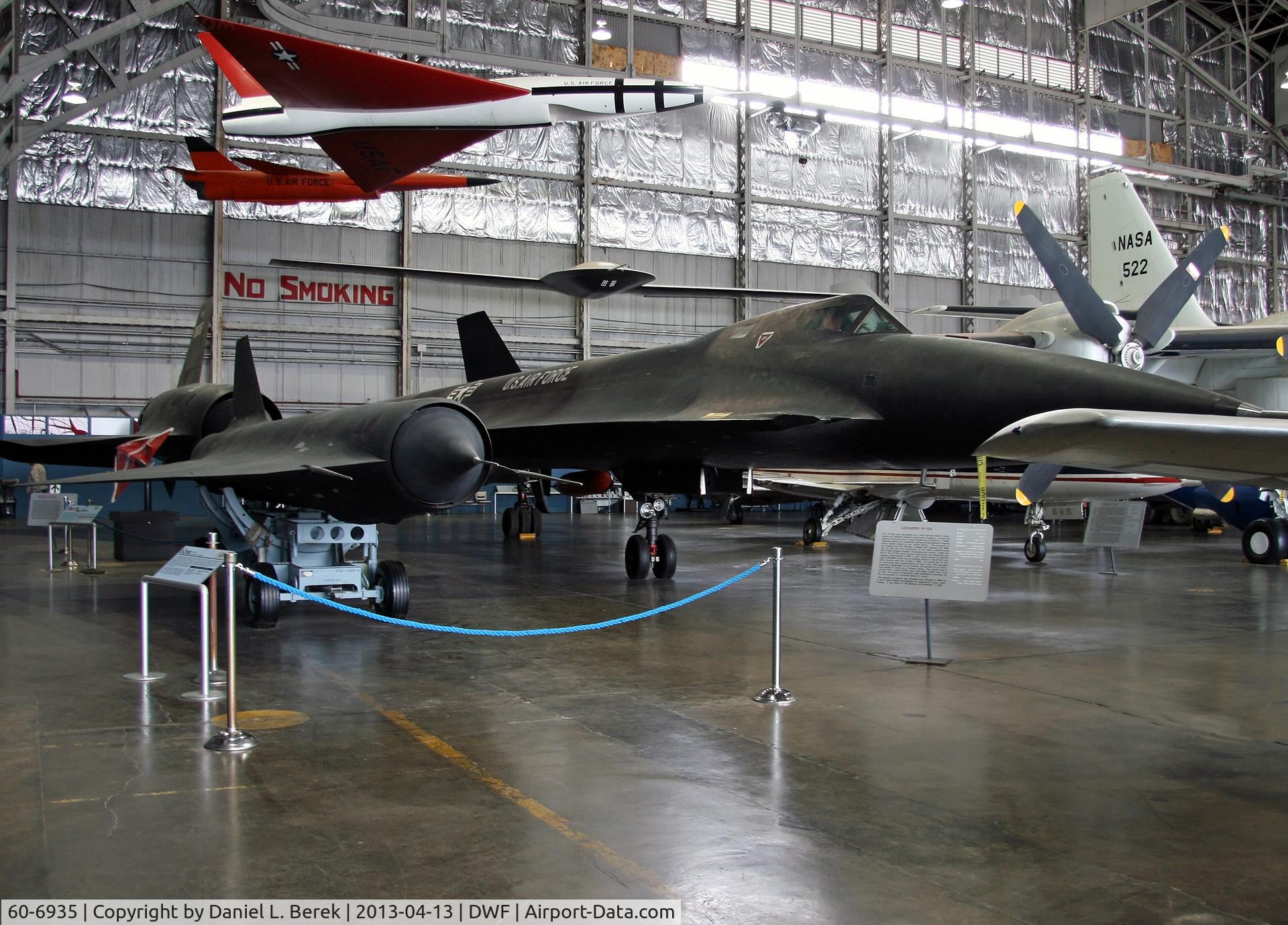 60-6935, 1963 Lockheed YF-12A C/N 1002, The YF-12A was a flight research aircraft for the SR-71 program.