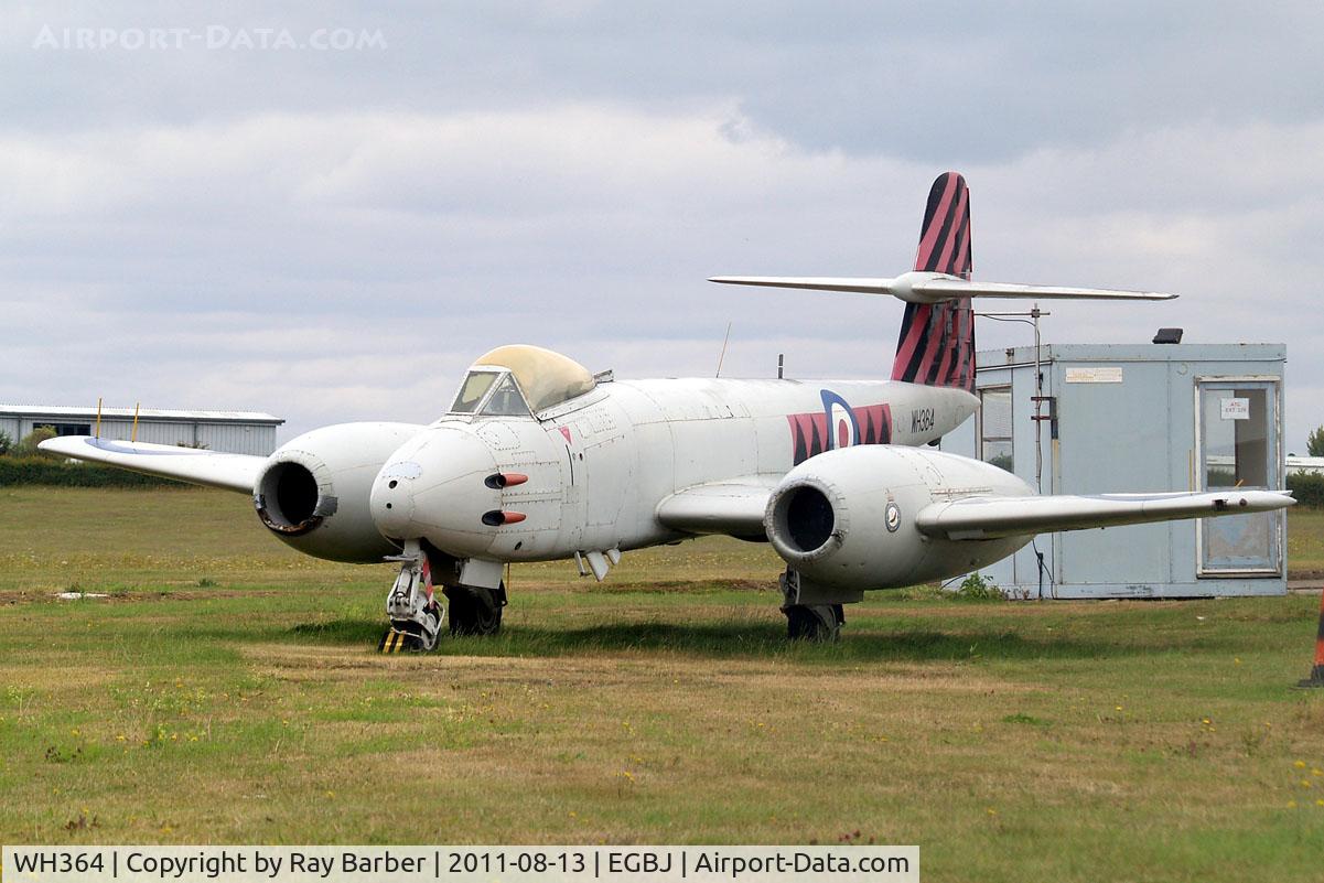 WH364, Gloster Meteor F.8 C/N Not found WH364, WH364   Gloster Meteor F.8 (WH364] Staverton~G 13/08/2011.