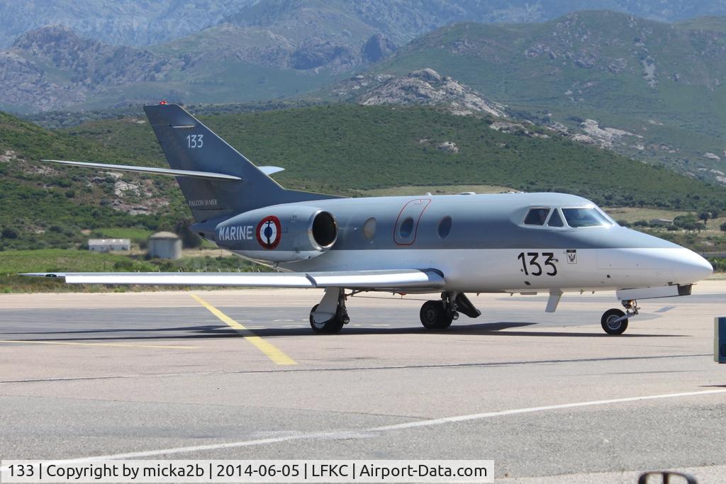 133, 1978 Dassault Falcon 10MER C/N 133, Taxiing