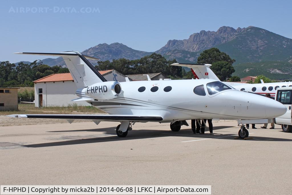 F-HPHD, 2009 Cessna 510 Citation Mustang Citation Mustang C/N 510-0262, Parked