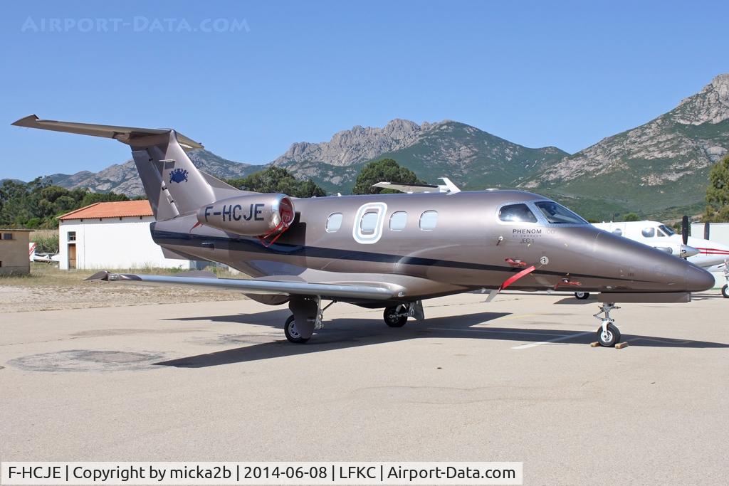 F-HCJE, 2011 Embraer EMB-500 Phenom 100 C/N 50000263, Parked