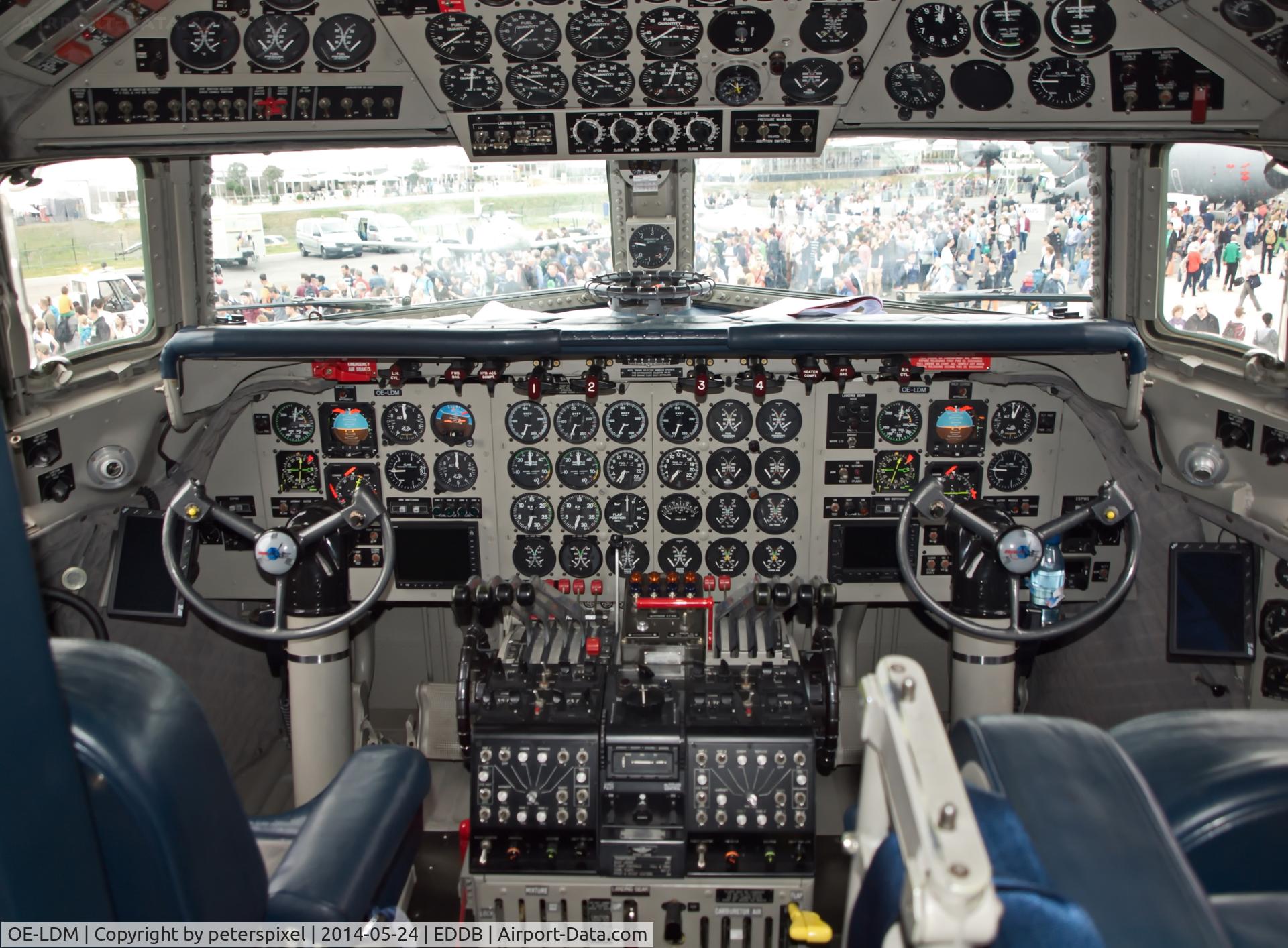 OE-LDM, 1958 Douglas DC-6B C/N 45563, ILA Berlin Air Show 2014