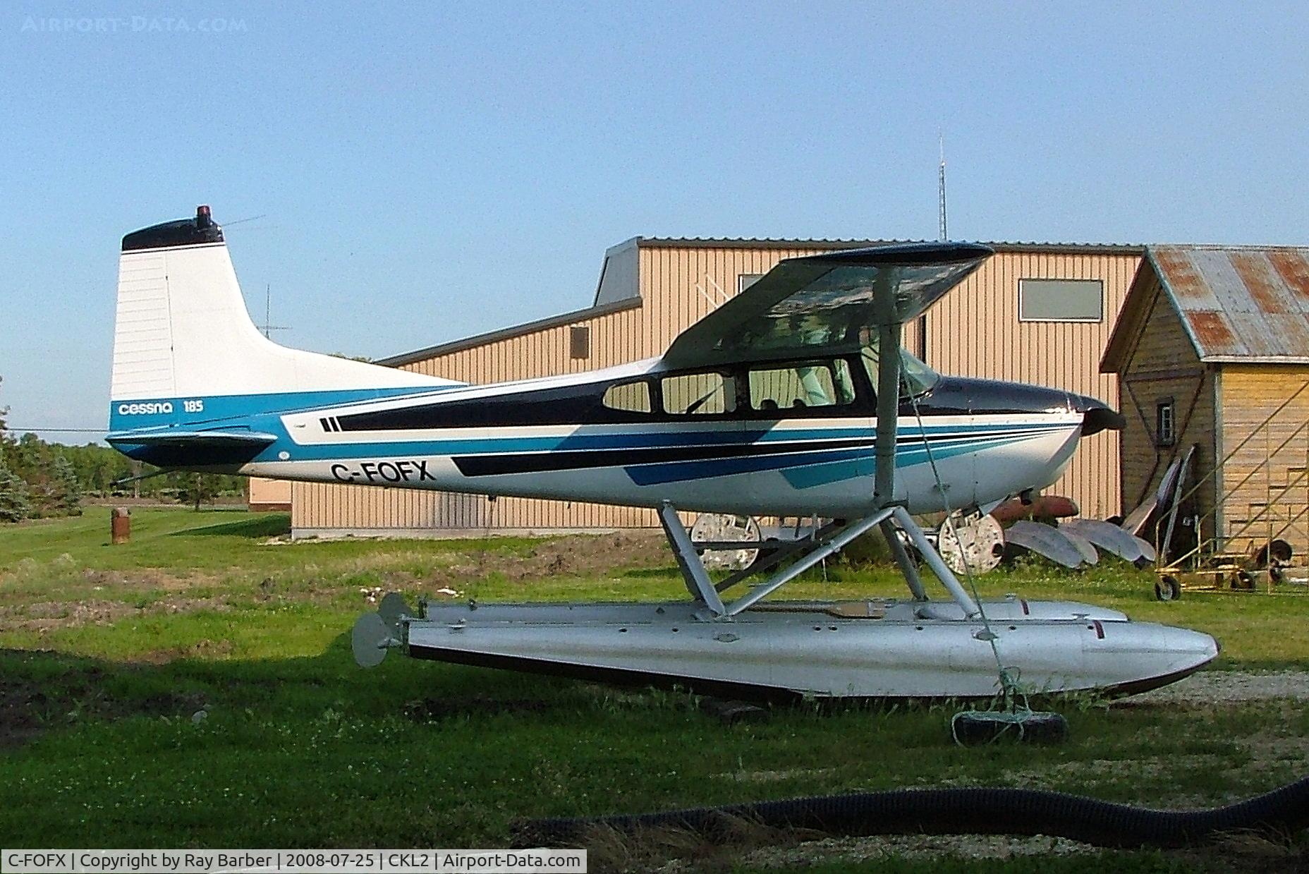 C-FOFX, 1962 Cessna 185A Skywagon C/N 185 0473, Cessna 185A Skywagon [185-0473] Selkirk Airport~C 25/07/2008
