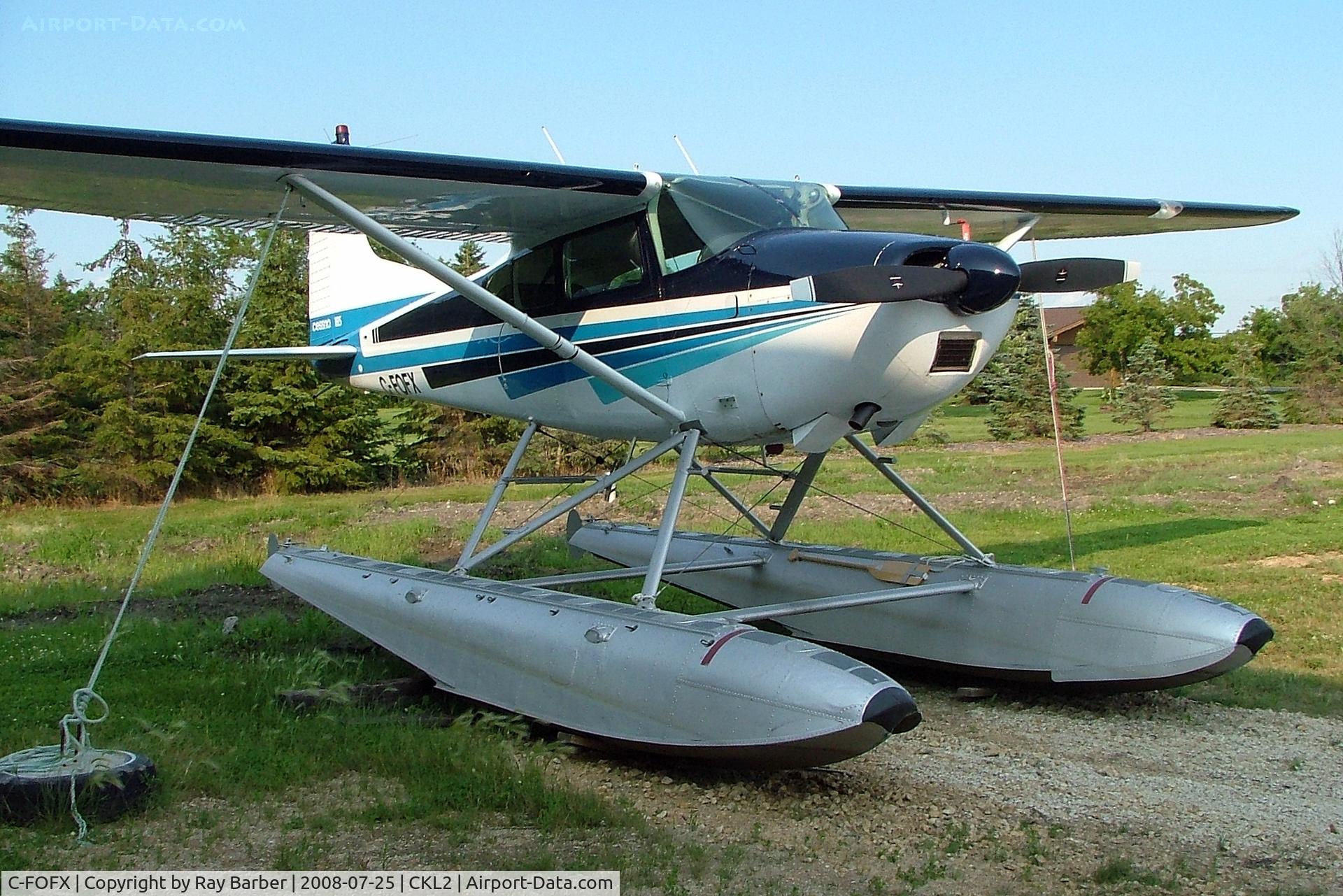 C-FOFX, 1962 Cessna 185A Skywagon C/N 185 0473, Cessna 185A Skywagon [185-0473] Selkirk Airport~C 25/07/2008