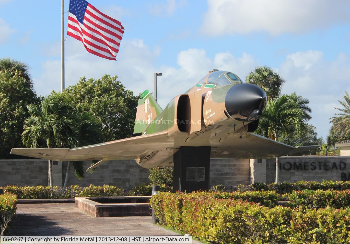 66-0267, 1966 McDonnell F-4D Phantom II C/N 1933, F-4D Phantom at Homestead AFB