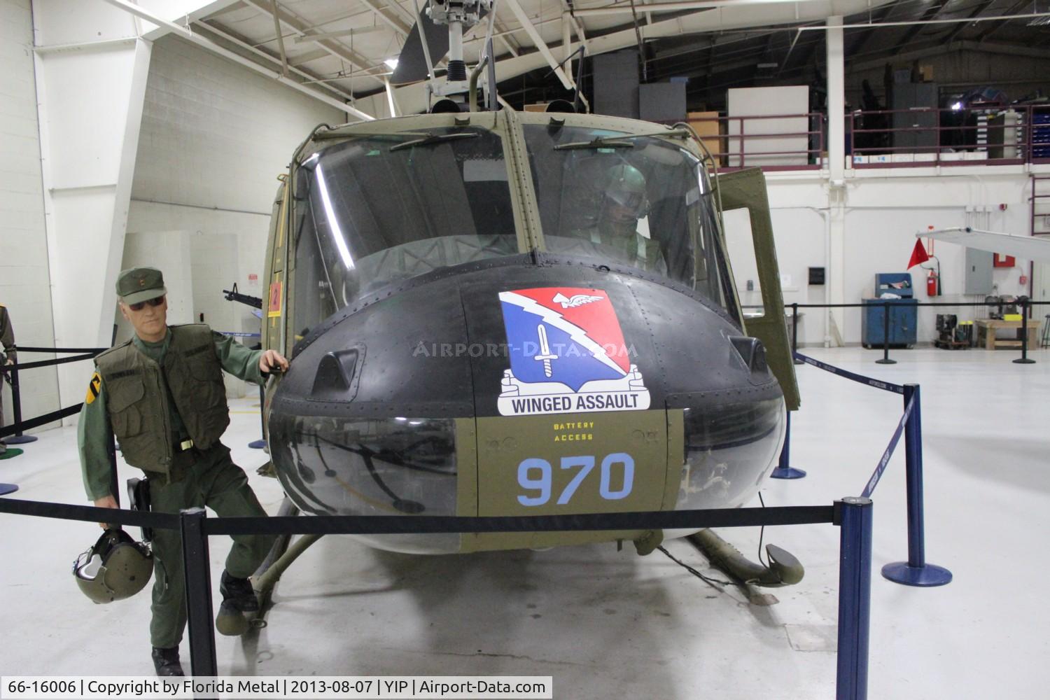 66-16006, 1967 Bell UH-1H Iroquois C/N 5700, UH-1 Huey at Yankee Air Museum