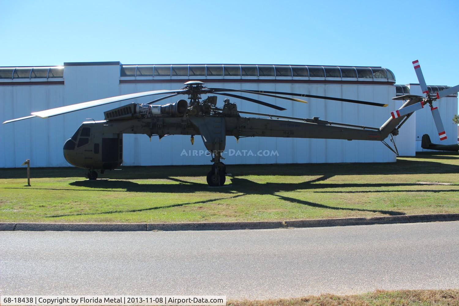 68-18438, 1968 Sikorsky CH-54A Tarhe C/N 64.040, CH-54 Tarhe at Army Aviation Museum