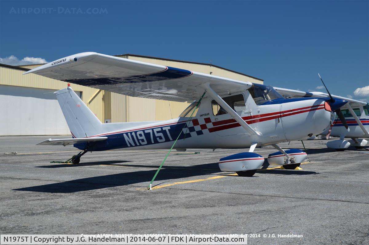 N1975T, 1975 Cessna A150M Aerobat C/N A1500587, At  Frederick MD.
