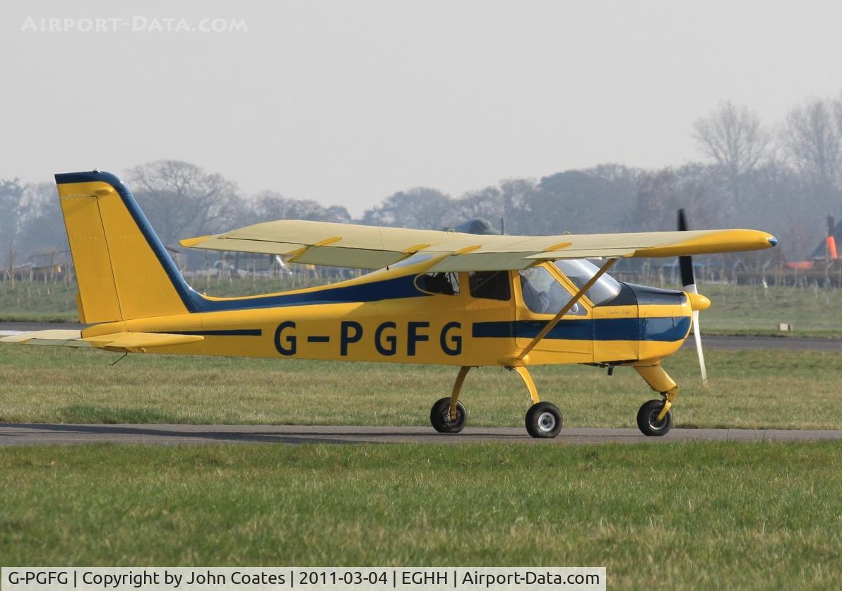 G-PGFG, 2001 Tecnam P-92EM Echo C/N PFA 318-13772, Departing