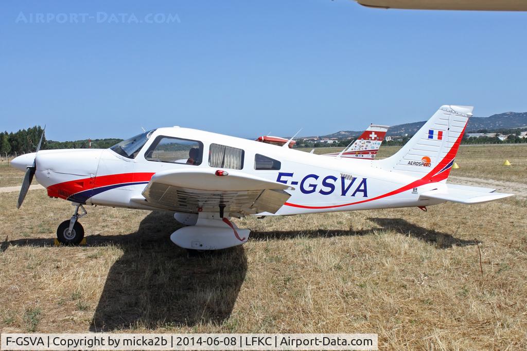 F-GSVA, Piper PA-28-181 Archer C/N 28-8190111, Parked