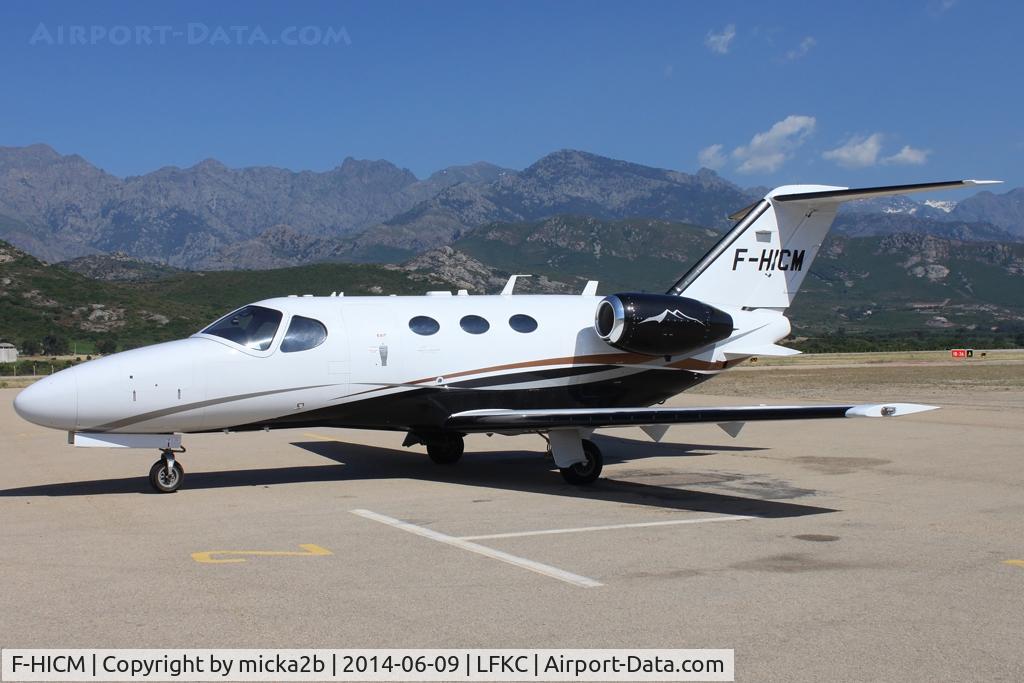 F-HICM, 2011 Cessna 510 Citation Mustang Citation Mustang C/N 510-0388, Parked