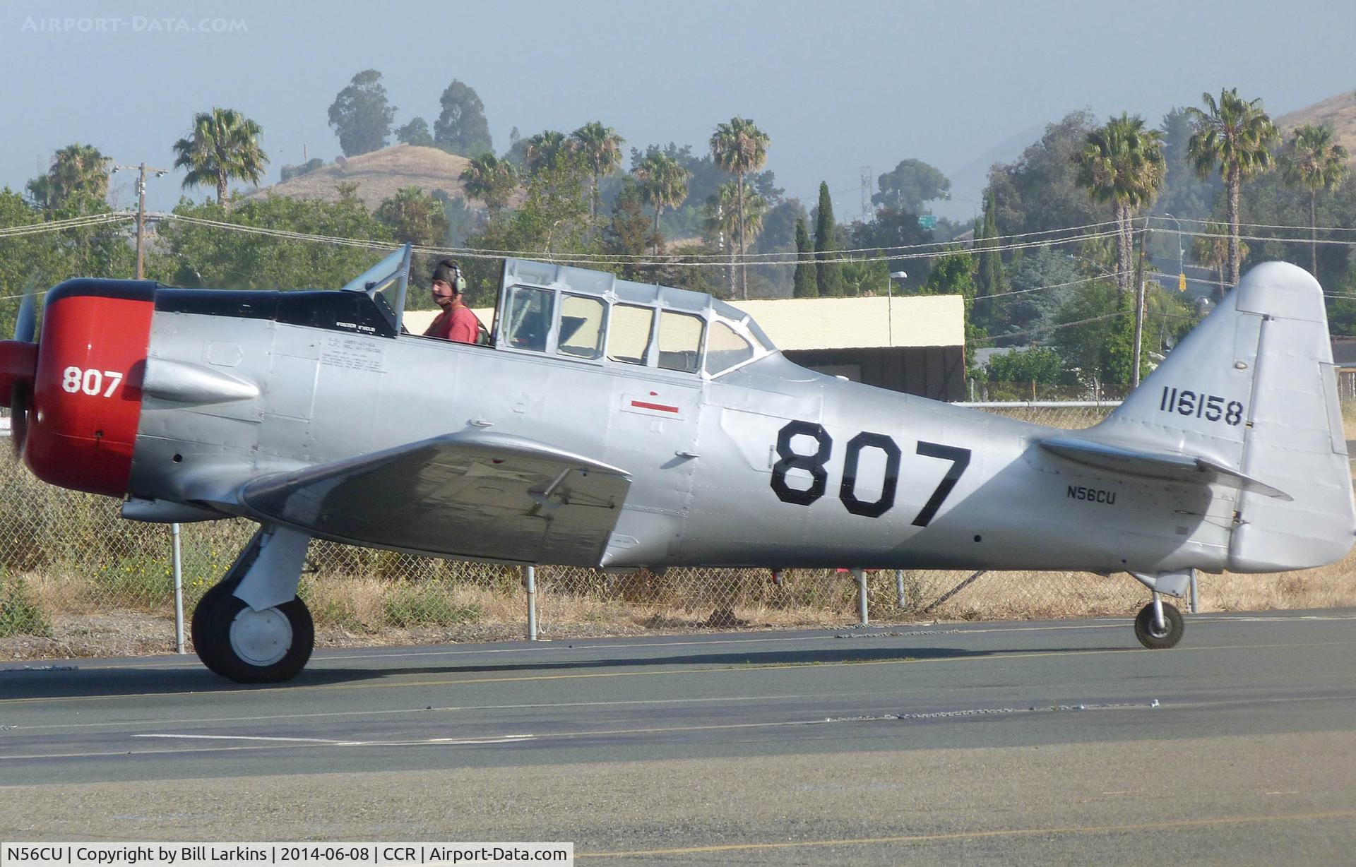 N56CU, 1941 North American AT-6A Texan C/N 786536, Visitor