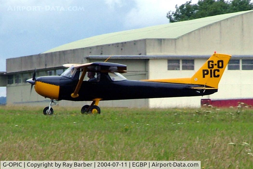 G-OPIC, 1974 Reims FRA150L Aerobat C/N 0234, R/Cessna FRA.150L Aerobat [0234] Kemble~G 11/07/2004