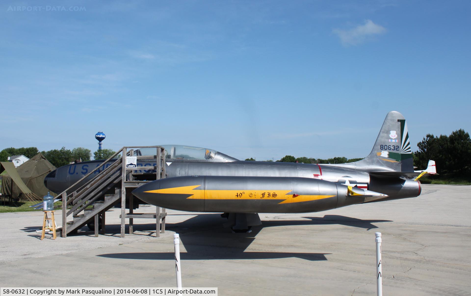 58-0632, 1958 Lockheed T-33A-5-LO Shooting Star C/N 580-1681, Lockheed T-33A