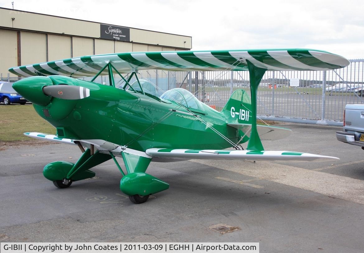 G-IBII, 1977 Pitts S-2A Special C/N 2147, Just painted