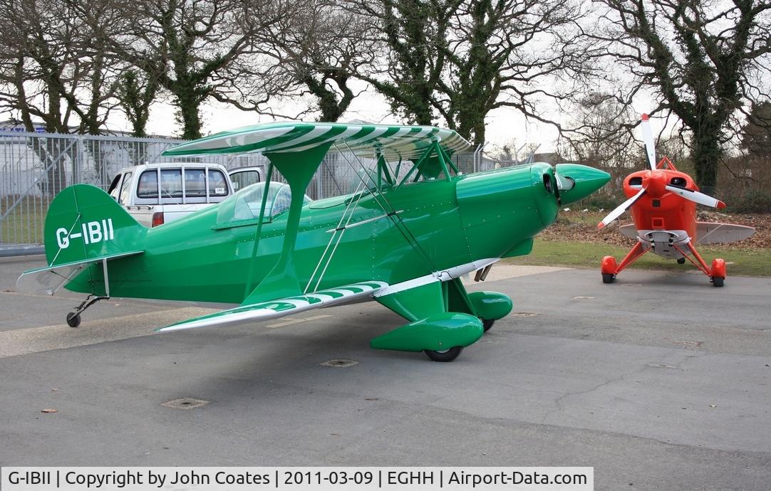 G-IBII, 1977 Pitts S-2A Special C/N 2147, Just painted