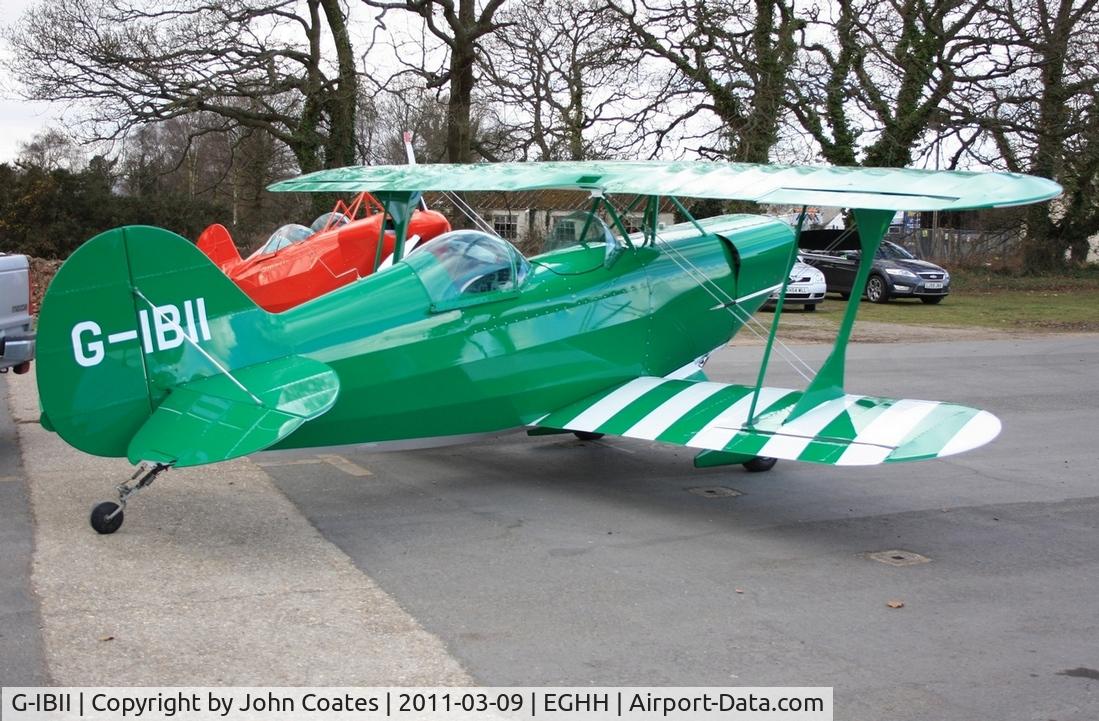 G-IBII, 1977 Pitts S-2A Special C/N 2147, Just painted