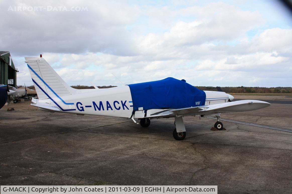 G-MACK, 1976 Piper PA-28R-200 Cherokee Arrow C/N 28R-7635449, At BHL