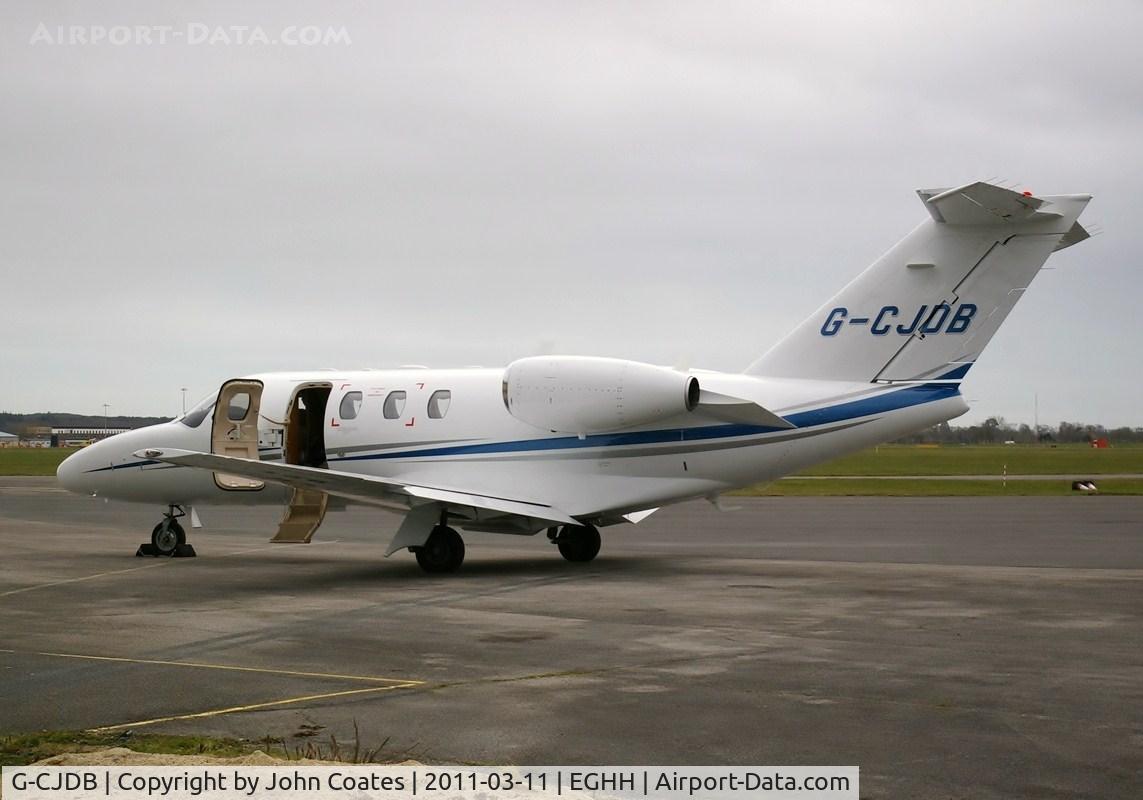 G-CJDB, 2007 Cessna 525 CitationJet CJ1+ C/N 525-0648, At CSE