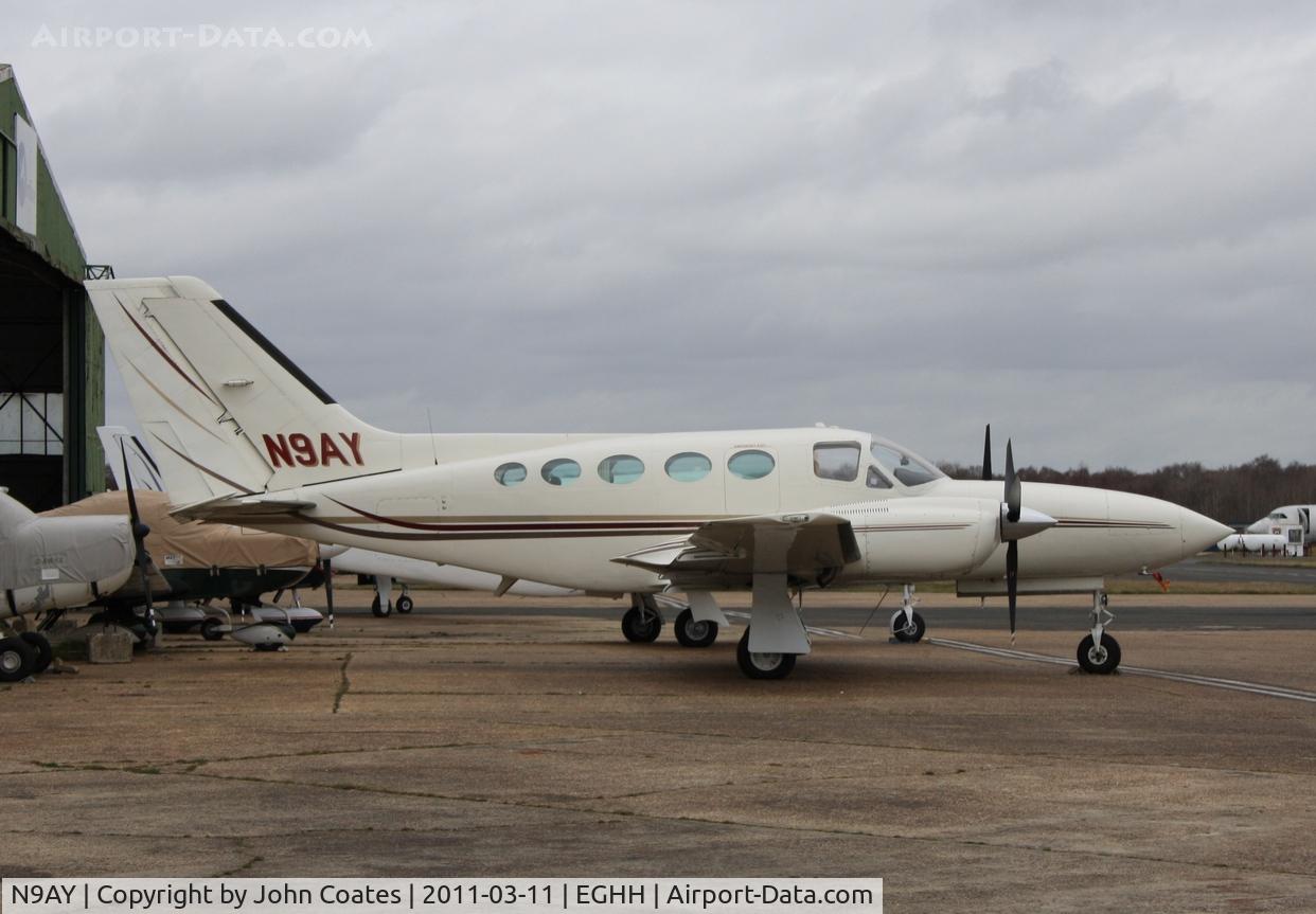 N9AY, 1980 Cessna 421C Golden Eagle C/N 421C0844, At Airtime