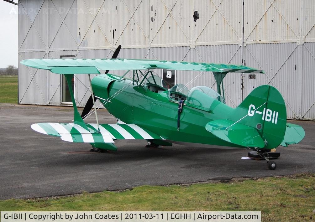 G-IBII, 1977 Pitts S-2A Special C/N 2147, Just painted