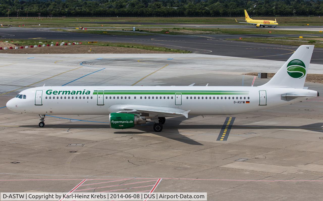D-ASTW, 1999 Airbus A321-211 C/N 970, new A321 by Germania