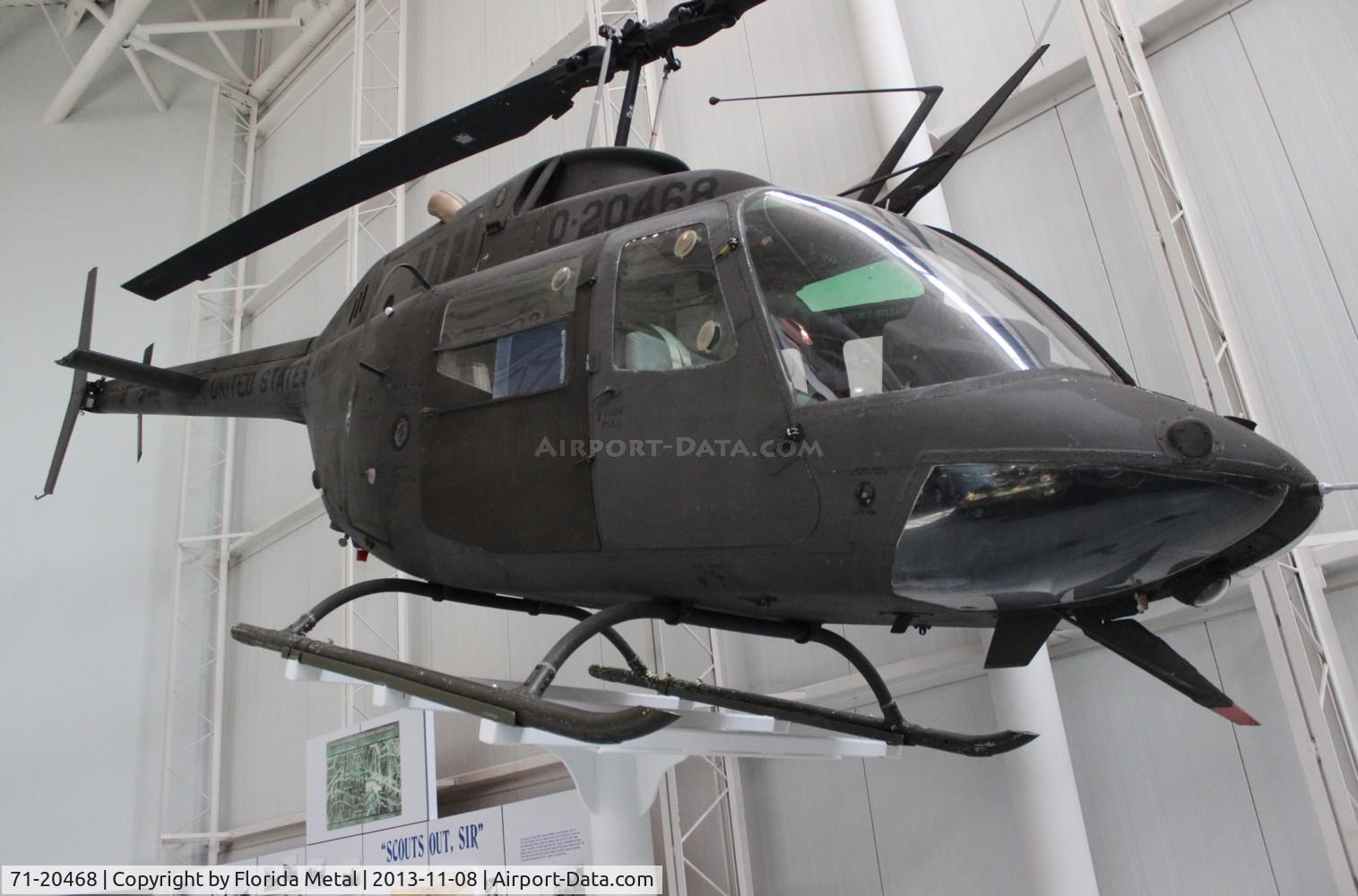 71-20468, 1971 Bell OH-58A Kiowa C/N 41329, OH-58A Kiowa at Army Aviation Museum