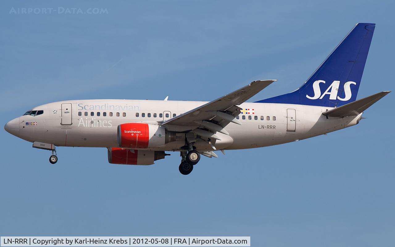 LN-RRR, 1999 Boeing 737-683 C/N 28309, SAS B737