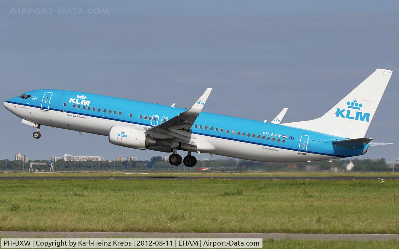 PH-BXW, 2007 Boeing 737-8K2 C/N 30360, KLM AMS