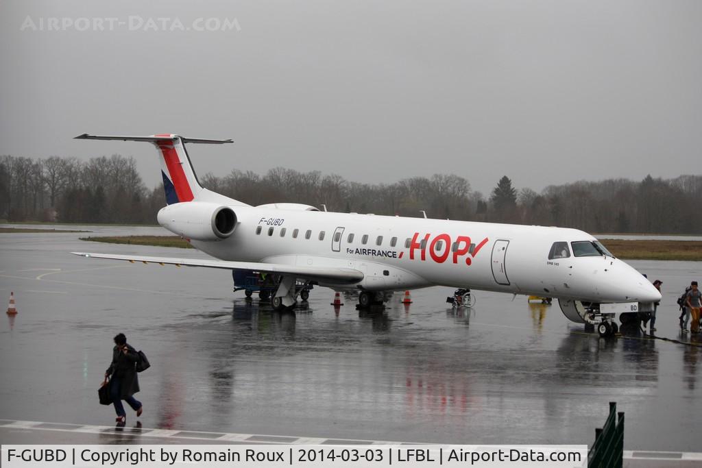 F-GUBD, 2000 Embraer ERJ-145LR (EMB-145LR) C/N 145333, From Lyon