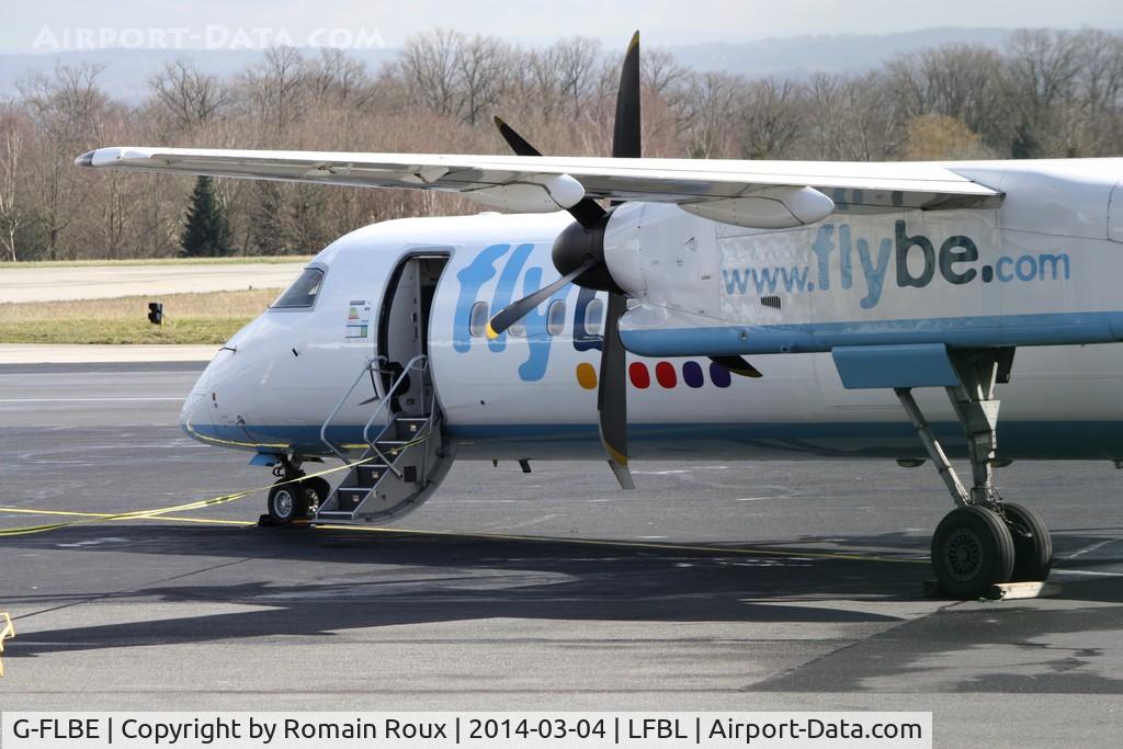 G-FLBE, 2009 De Havilland Canada DHC-8-402Q Dash 8 C/N 4261, Parked