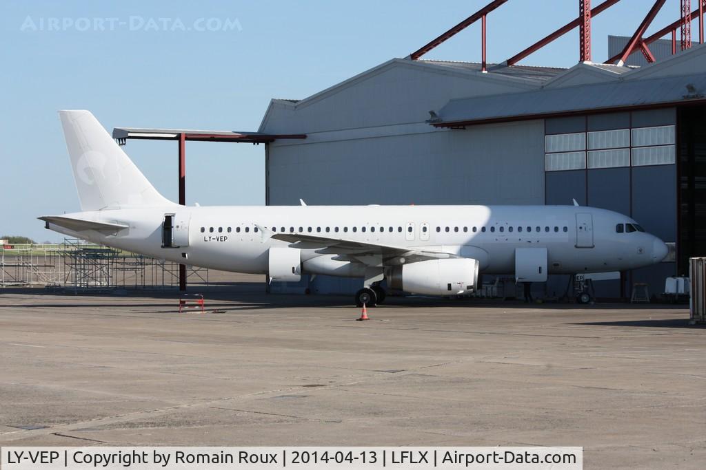 LY-VEP, 1995 Airbus A320-233 C/N 558, Parked