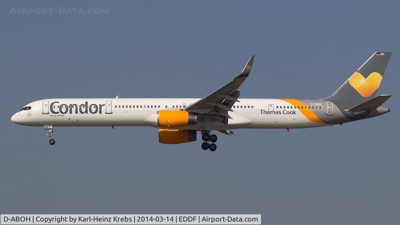 D-ABOH, 1999 Boeing 757-330 C/N 30030, Condor new color