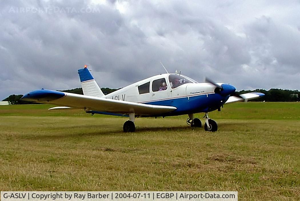 G-ASLV, 1963 Piper PA-28-235 Cherokee Pathfinder C/N 28-10048, Piper PA-28-235 Cherokee Pathfinder [28-10048] Kemble~G 11/07/2004