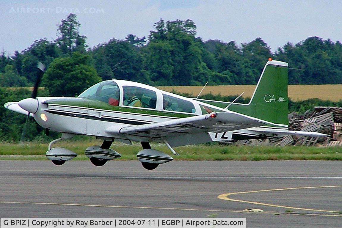 G-BPIZ, 1979 Gulfstream American AA-5B Tiger C/N AA5B-1154, Grumman American AA-5B Tiger [AA5B-1154] Kemble~G 11/07/2004