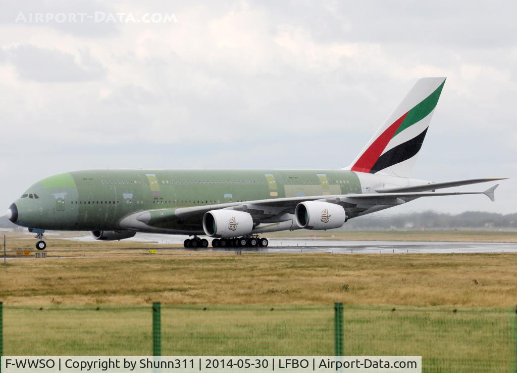 F-WWSO, 2014 Airbus A380-861 C/N 164, C/n 0164 - For Emirates as A6-EOB