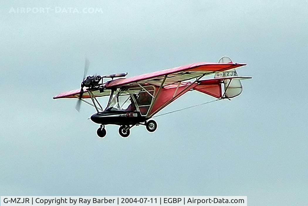 G-MZJR, 1998 Pegasus Cyclone AX2000 C/N 7385, Cyclone AX2000 [7385] Kemble~G 11/07/2004