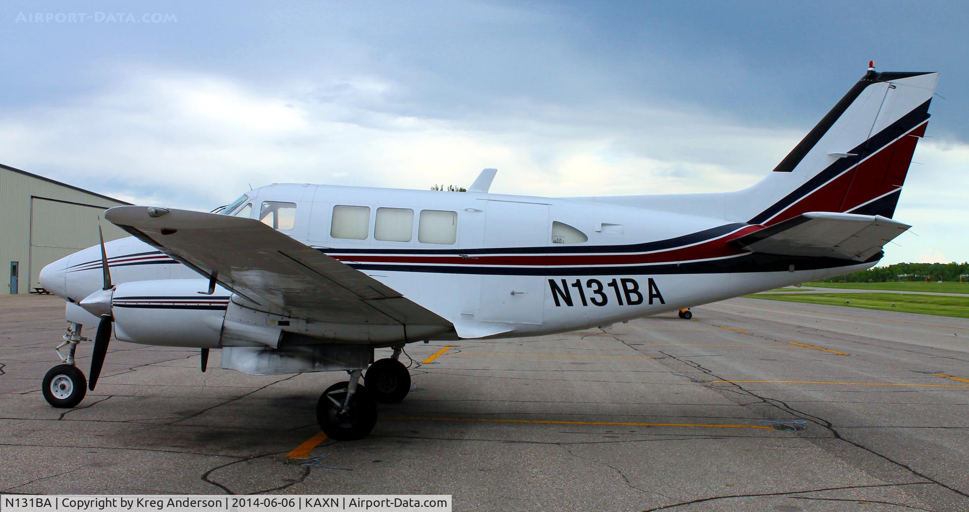 N131BA, 1966 Beech 65-B80 Queen Air C/N LD-297, Bemidji Aviation Beech 65-B80 Queen Air with a fresh paint scheme.